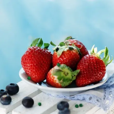 Pikante Erdbeeren