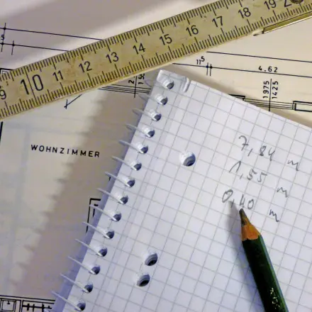 Richtige Berechnung der Wohnflächen