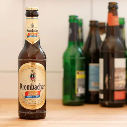 Alkoholfreies Bier zum Abschluss
