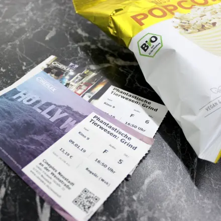 Langeweile vor der Kinovorstellung?