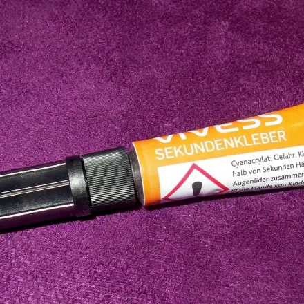 Tipps zu Sekundenklebern bzw. Cyanoacrylat