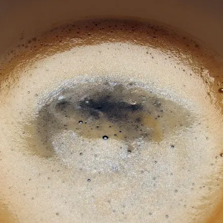 Dunkle Haare mit Kaffee spülen