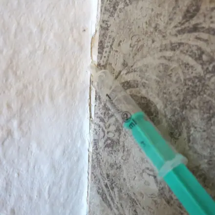 Beulen in der Tapete, lockere Stellen?