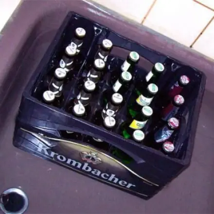 Bier ohne Kühlschrank kaltstellen