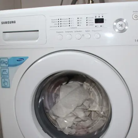 Waschmaschine wandert