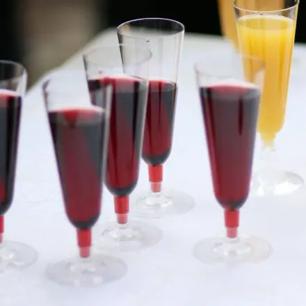 Kühle Getränke durch Trockeneis