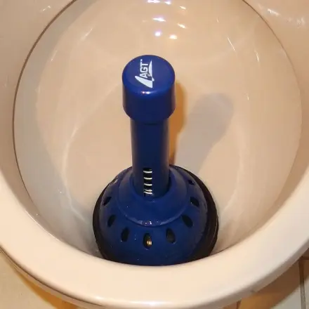 Toilette verstopft