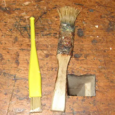 Der richtige Pinsel für Weißleim