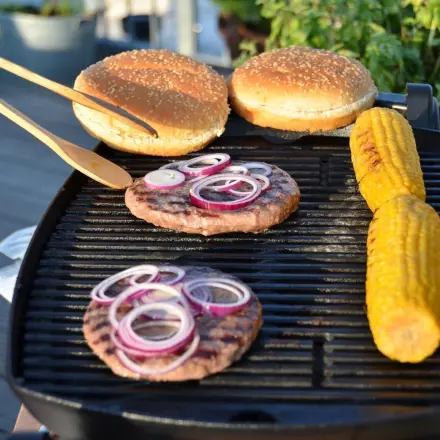 Grillen auf dem Balkon