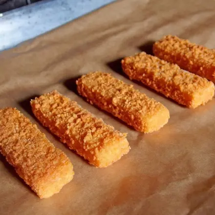 Fischstäbchen braten ohne Herd putzen