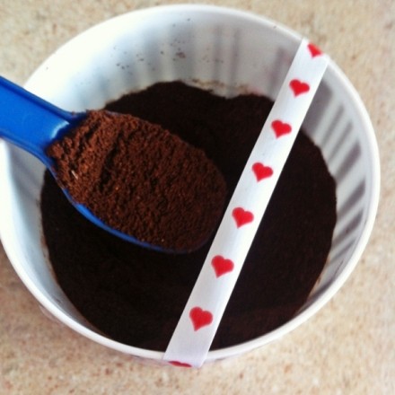 Dosierhilfe für Pulver wie Kaffee, Kakao und Co