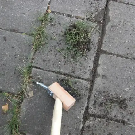 Unkraut bequem und rein mechanisch entfernen
