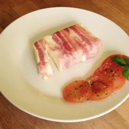 Bacon-Schafskäse - leckere Vorspeise oder abendlicher Snack