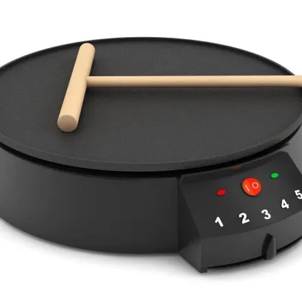 Elektrische Crepe Platte als Pfanne nutzen