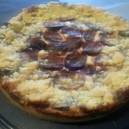 Pflaumen-Käsekuchen