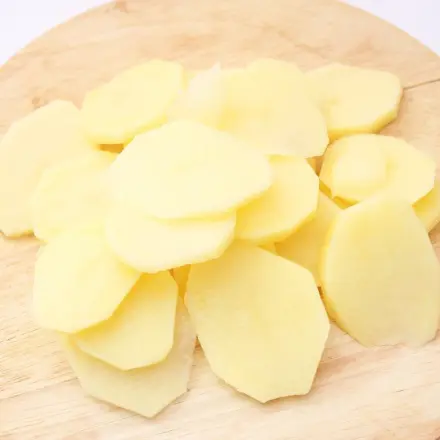Karamelisierte Kartoffelscheiben
