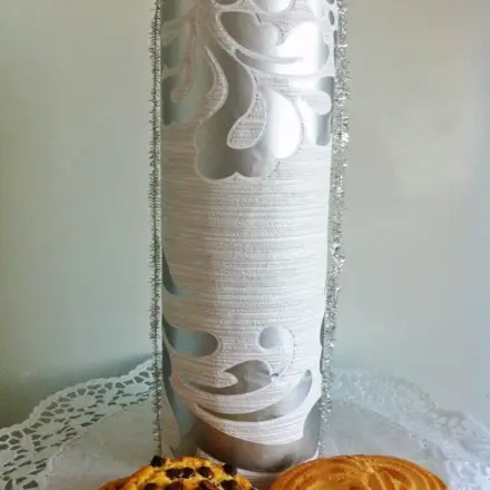 Müsli oder Chips Dosen als Geschenkverpackung nutzen