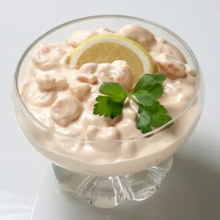 Flusskrebs- oder Krabbencocktail