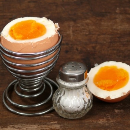 Eier im Dampf gegart - besser als gekocht