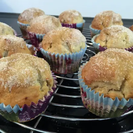 Bananen-Zimt-Muffins