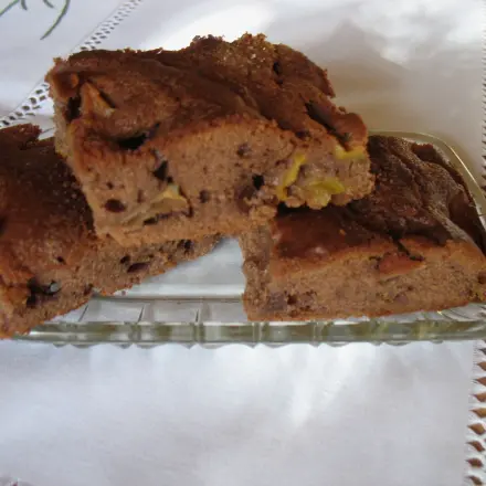 Feiner Apfel-Kakao-Kuchen vom Blech