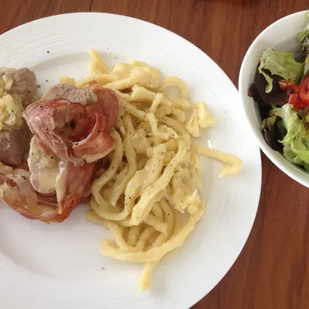 Schweinefilet im Speckmantel (Parmaschinken)