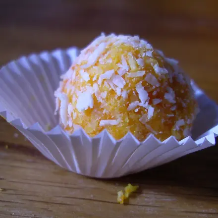 Orange-Mandel-Kokos-Praline