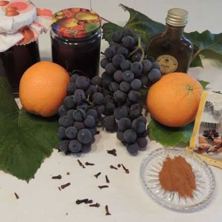 Trauben-Orangen-Marmelade "Wintertraum"