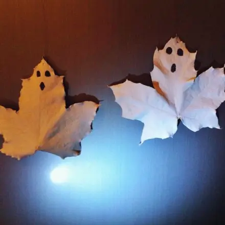 Halloween Blättergeister