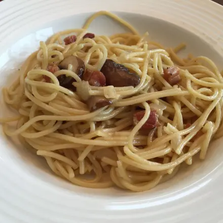 Spaghetti Carbonara ohne Sahne - Original