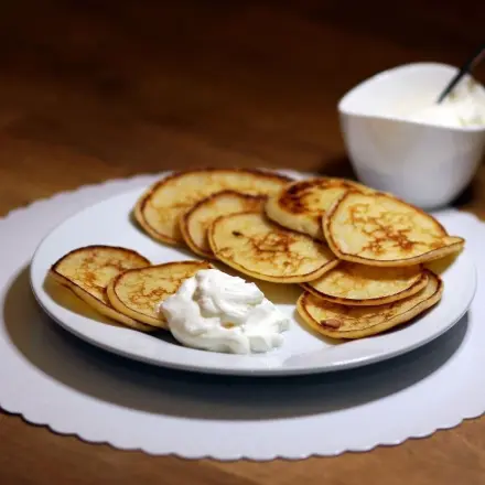 Omas Mini-Buttermilch-Pfannkuchen
