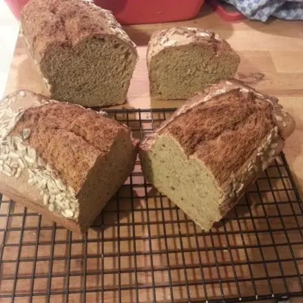 Dinkelbrot ohne viel Aufwand