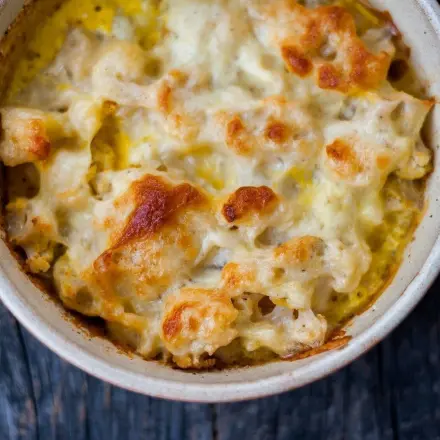 Blumenkohl überbacken mit Hackfleisch und Käse