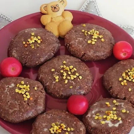 Schokoplätzchen mit Hirse und Nüssen