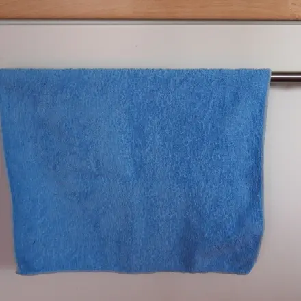 Handtuch rutscht nicht von der Handtuchstange