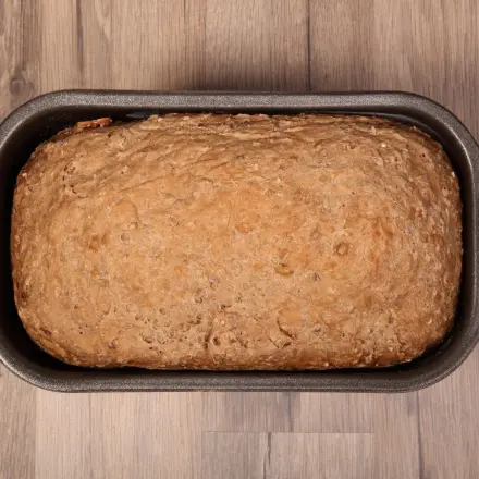 Brot backen mit Fertigmischung plus Weizenmehl