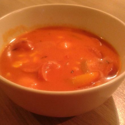 Oma's Cabanossi Suppe