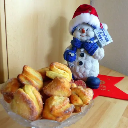 Russische Quarkplätzchen