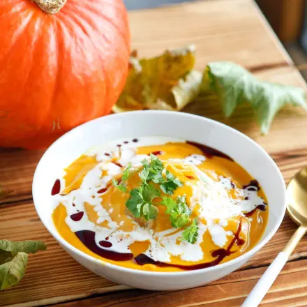 Ingwer-Kürbissuppe