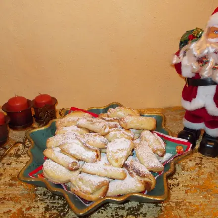 Gefüllte Muschelplätzchen