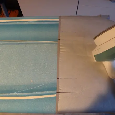 Zusammenfalten von T-Shirts, Küchentüchern etc.