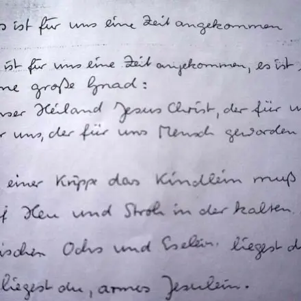 Weihnachtslied: Es ist für uns eine Zeit angekommen