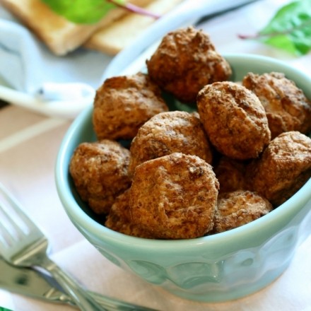 Glutenfreie Meatballs / Fleischbällchen / Frikadellen
