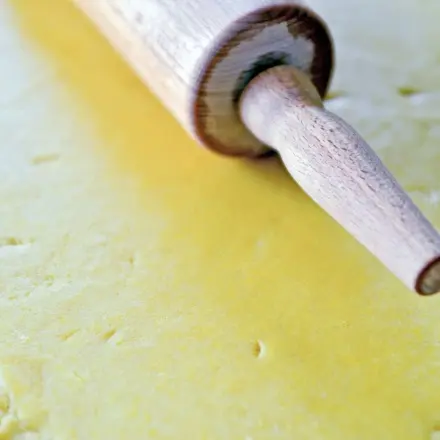 Einen Teig einfach quadratisch ausrollen