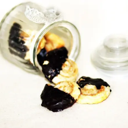 Schoko-Blätterteig-Schnecken