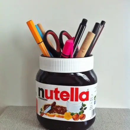 Origineller Stifthalter für alle Nutella Fans
