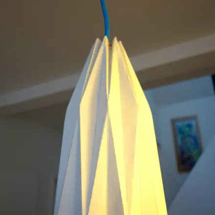 Origami Lampenschirm basteln ~ DIY