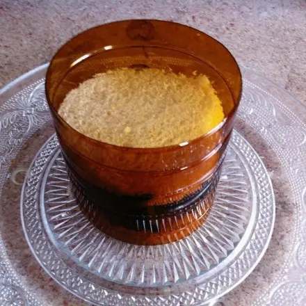 Garnierring aus einer PET Flasche