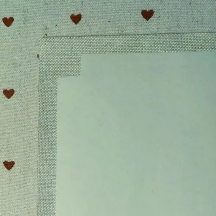 Kräftige Vlieseline an Ecken formen