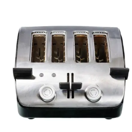 Chrom polieren - Toaster glänzt wieder